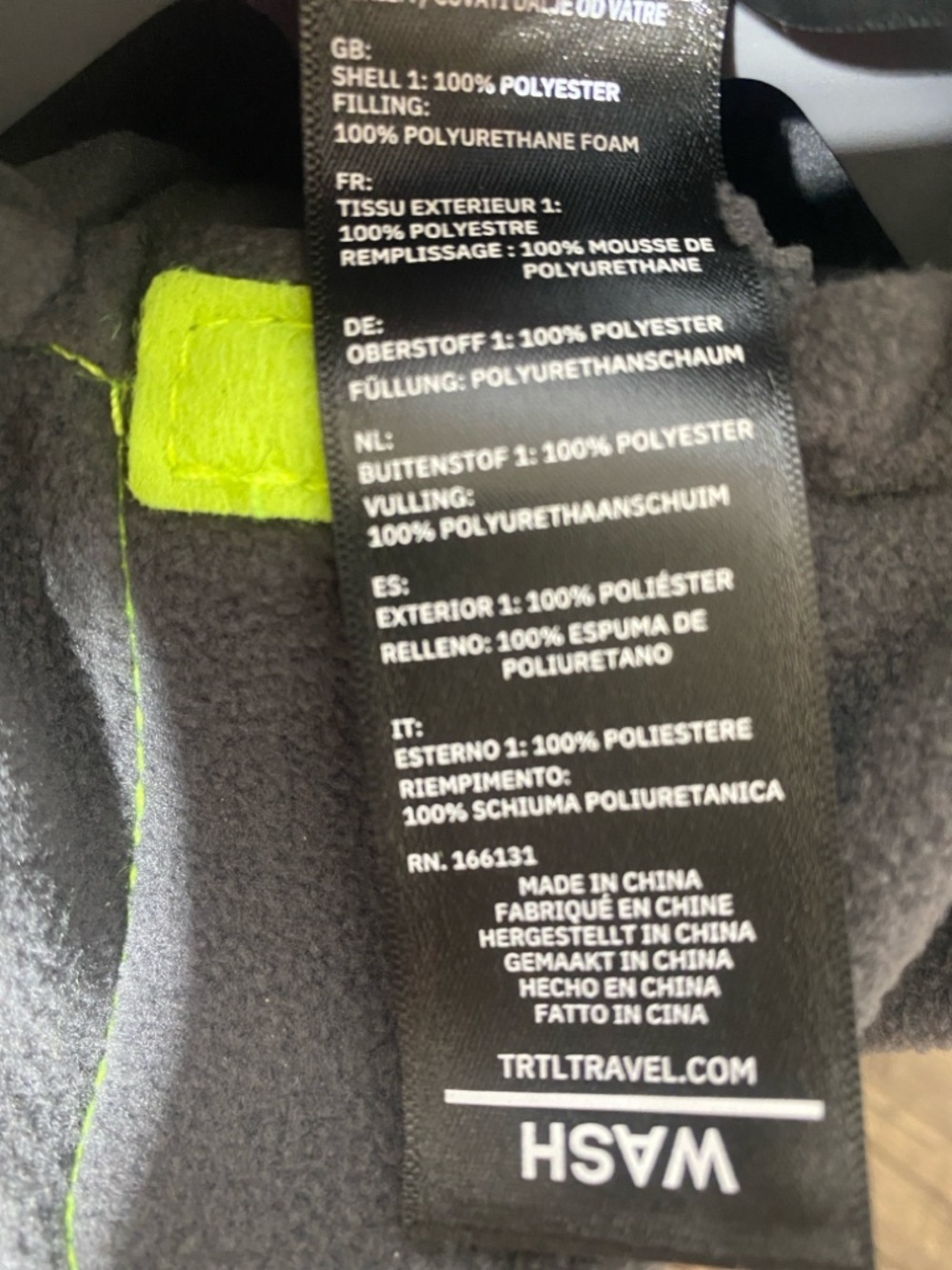 Cozy Layered Cowl Neck Warmer - Slate Gray - Picture 3 of 10